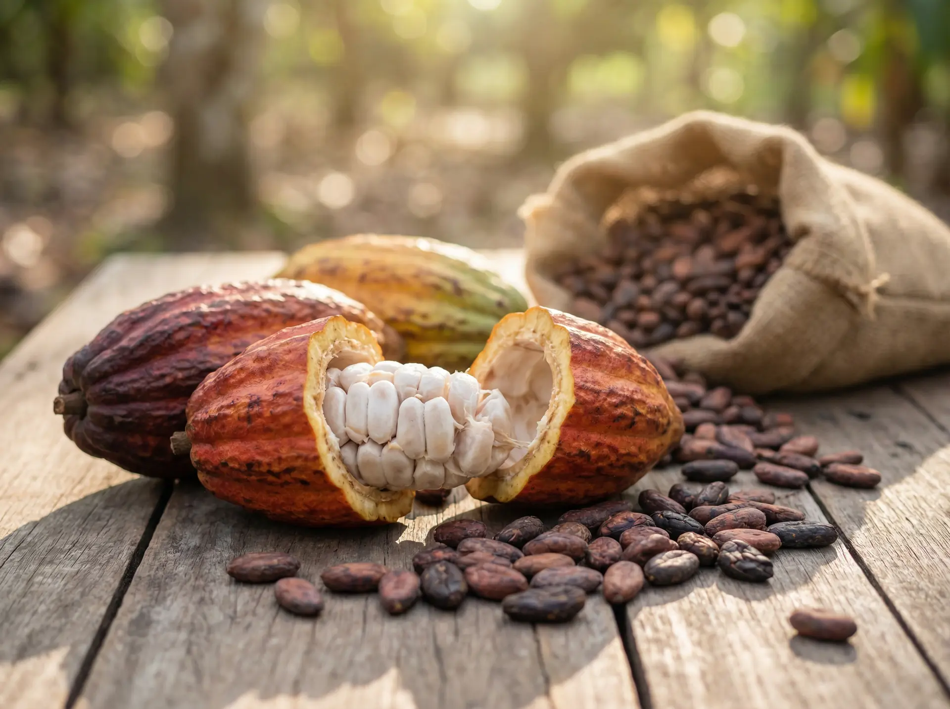 优质可可豆产区 - 糖心vlog ，天然食材甄选